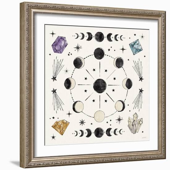 Mystic Moon VI-Anne Tavoletti-Framed Art Print