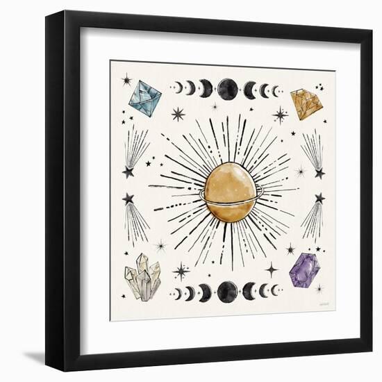 Mystic Moon VII-Anne Tavoletti-Framed Art Print