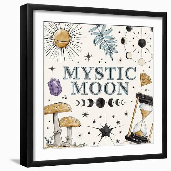 Mystic Moon VIII-Anne Tavoletti-Framed Art Print