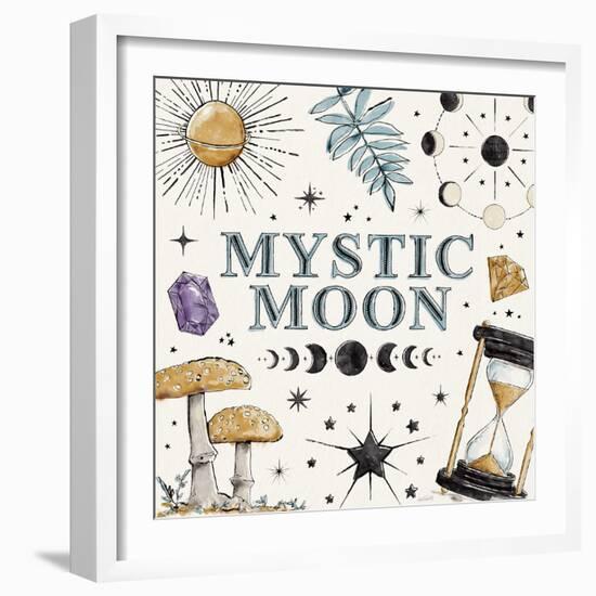 Mystic Moon VIII-Anne Tavoletti-Framed Art Print