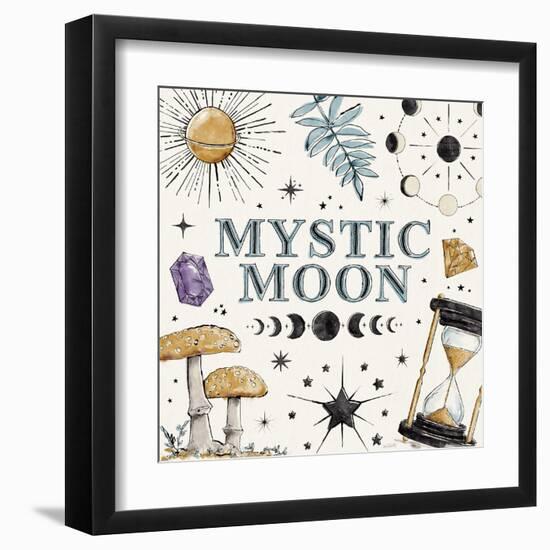 Mystic Moon VIII-Anne Tavoletti-Framed Art Print