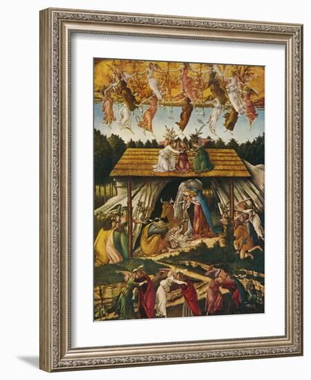 'Mystic Nativity', 1500, (1909)-Sandro Botticelli-Framed Giclee Print