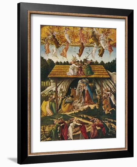 'Mystic Nativity', 1500, (1909)-Sandro Botticelli-Framed Giclee Print