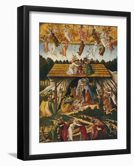 'Mystic Nativity', 1500, (1909)-Sandro Botticelli-Framed Giclee Print