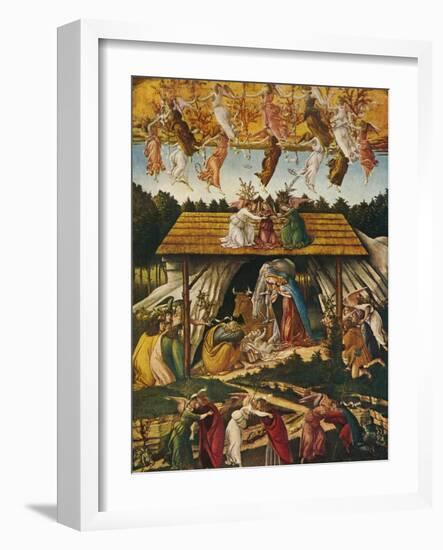 'Mystic Nativity', 1500, (1909)-Sandro Botticelli-Framed Giclee Print