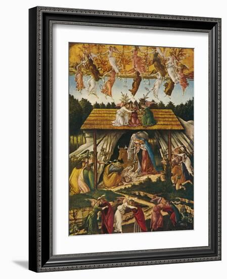 'Mystic Nativity', 1500, (1909)-Sandro Botticelli-Framed Giclee Print