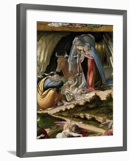 Mystic Nativity, 1500-Sandro Botticelli-Framed Giclee Print