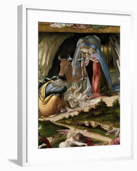 Mystic Nativity, 1500-Sandro Botticelli-Framed Giclee Print