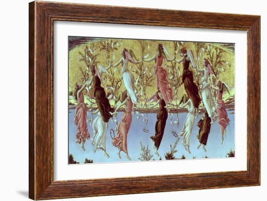 Mystic Nativity-Sandro Botticelli-Framed Giclee Print