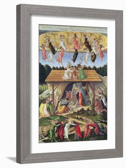 Mystic Nativity-Sandro Botticelli-Framed Giclee Print