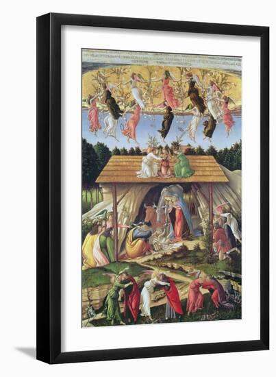 Mystic Nativity-Sandro Botticelli-Framed Giclee Print