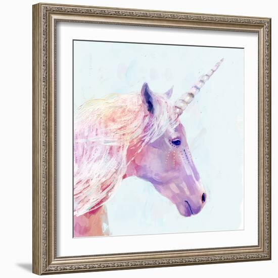 Mystic Unicorn I-null-Framed Art Print