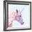 Mystic Unicorn I-null-Framed Art Print