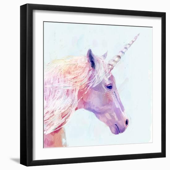 Mystic Unicorn I-null-Framed Art Print