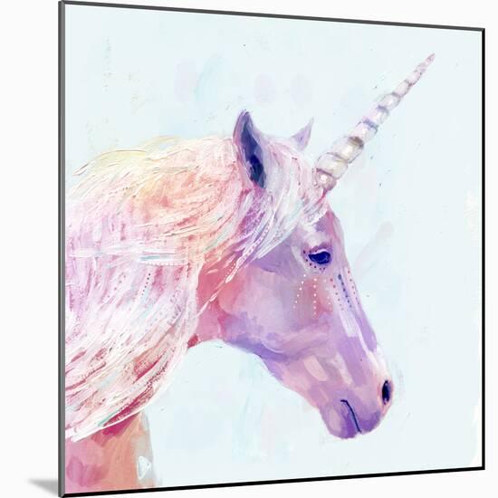 Mystic Unicorn I-null-Mounted Art Print