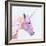 Mystic Unicorn I-null-Framed Art Print