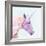 Mystic Unicorn I-null-Framed Premium Giclee Print