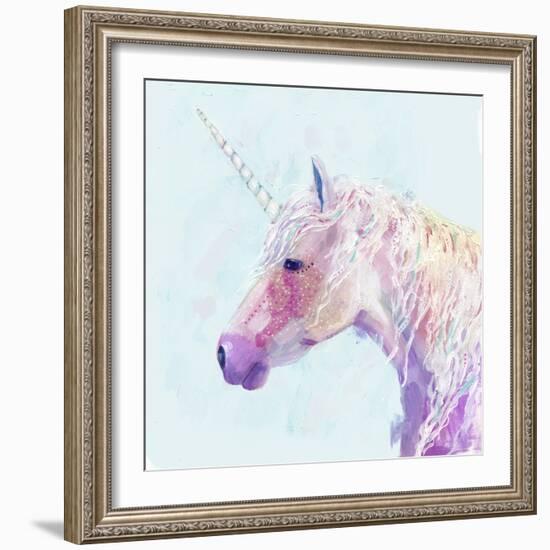 Mystic Unicorn II-null-Framed Art Print