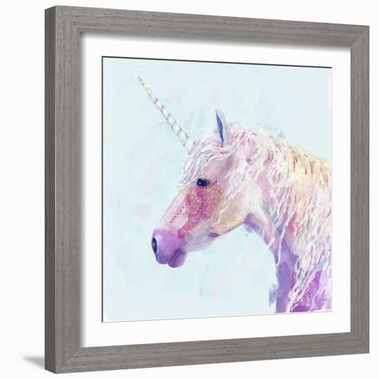 Mystic Unicorn II-null-Framed Art Print