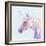 Mystic Unicorn II-null-Framed Art Print