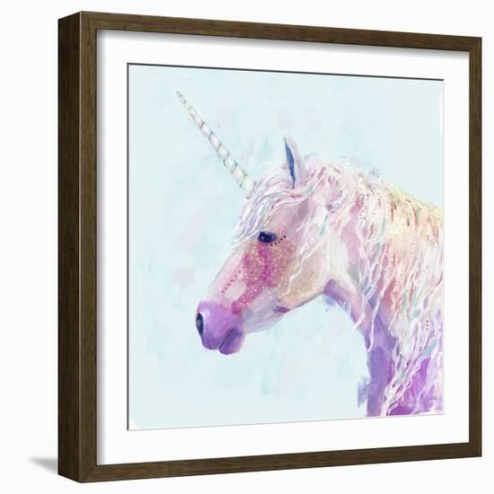 Mystic Unicorn II-null-Framed Art Print