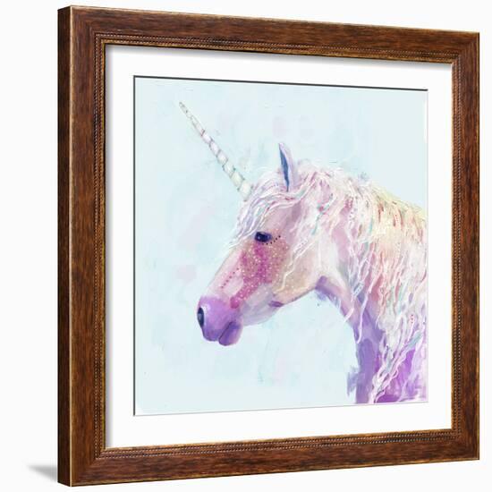 Mystic Unicorn II-null-Framed Art Print