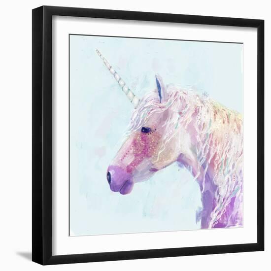 Mystic Unicorn II-null-Framed Art Print