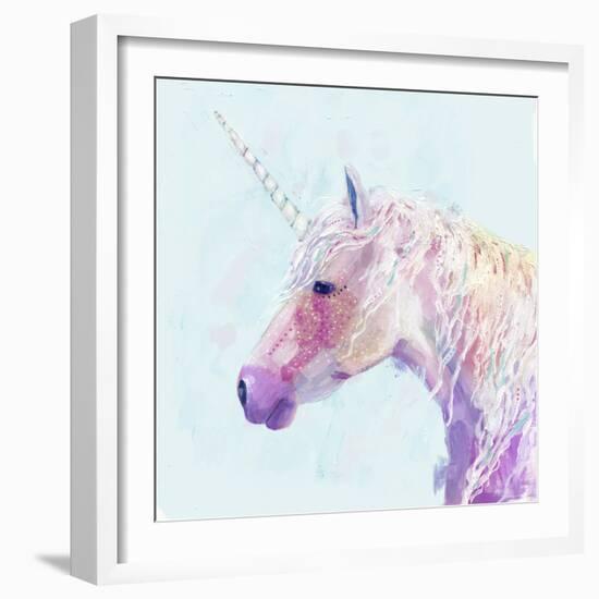 Mystic Unicorn II-null-Framed Art Print