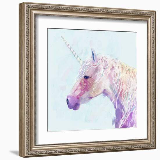 Mystic Unicorn II-null-Framed Art Print