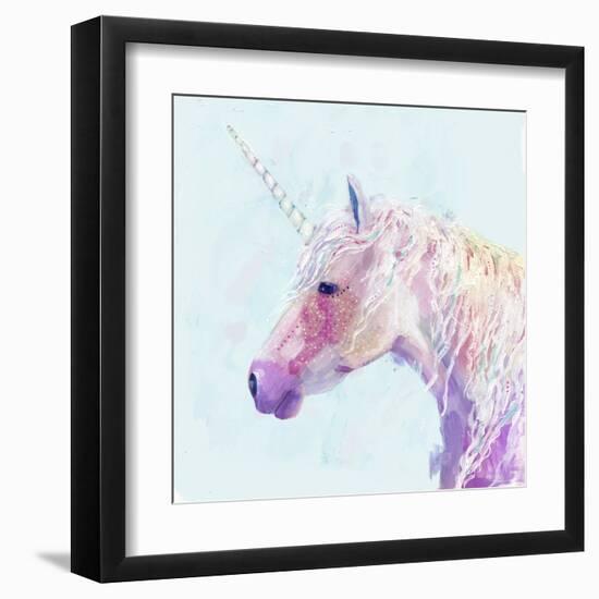 Mystic Unicorn II-null-Framed Art Print