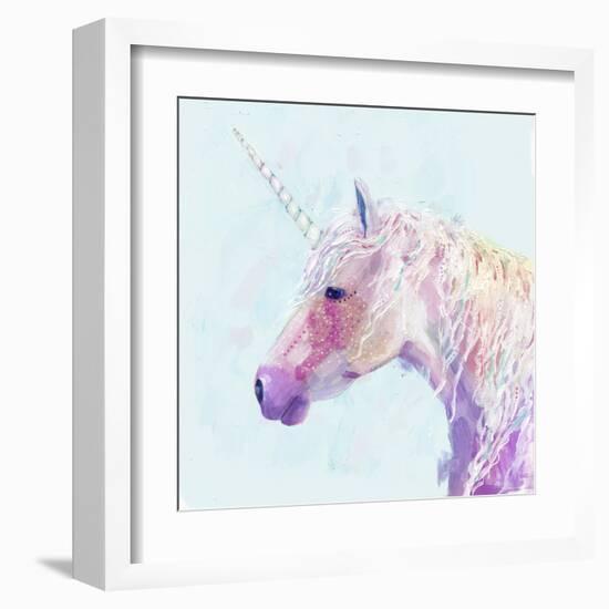 Mystic Unicorn II-null-Framed Art Print