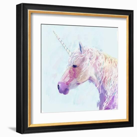 Mystic Unicorn II-null-Framed Art Print