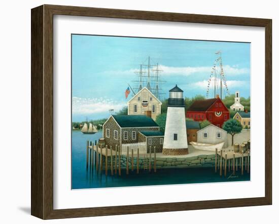 Mystic-Lowell Herrero-Framed Art Print