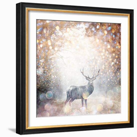 Mystical Forest 1-Beau Jakobs-Framed Art Print