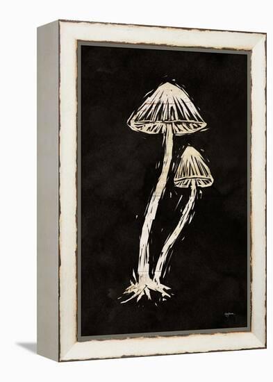 Mystical Halloween Mushrooms II-Mary Urban-Framed Stretched Canvas