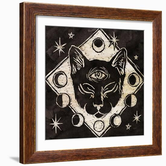 Mystical Halloween Wood IV-Mary Urban-Framed Art Print