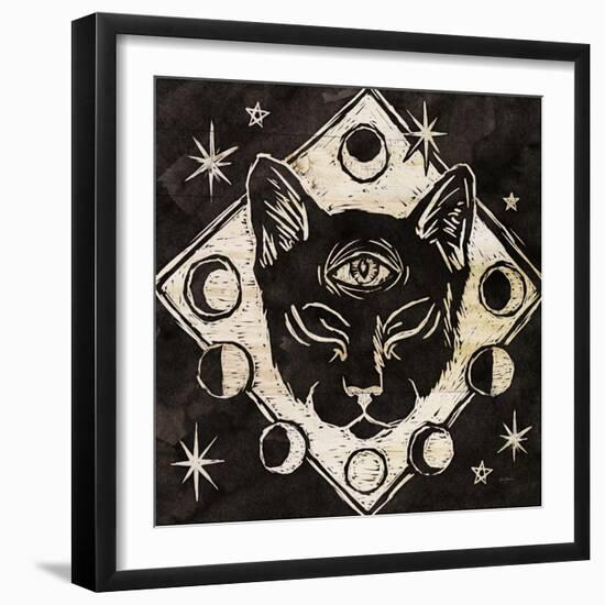 Mystical Halloween Wood IV-Mary Urban-Framed Art Print