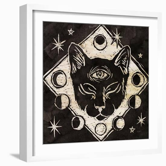 Mystical Halloween Wood IV-Mary Urban-Framed Art Print