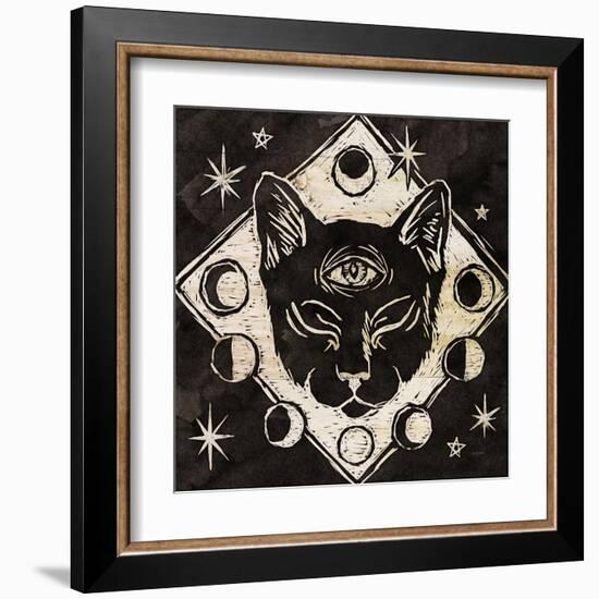 Mystical Halloween Wood IV-Mary Urban-Framed Art Print