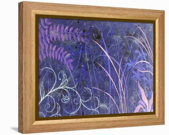 Mystical II Blue-Herb Dickinson-Framed Premier Image Canvas