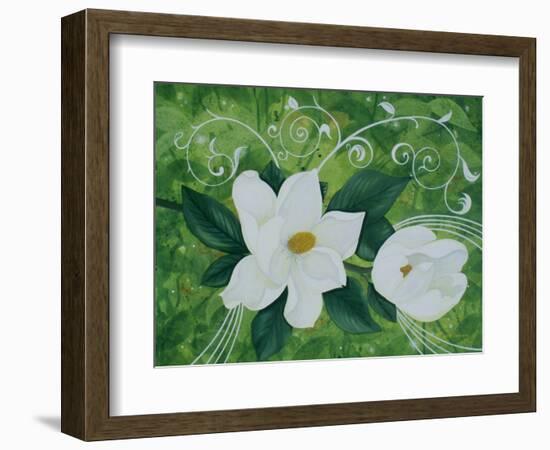 Mystical Magnolias I-Herb Dickinson-Framed Photographic Print