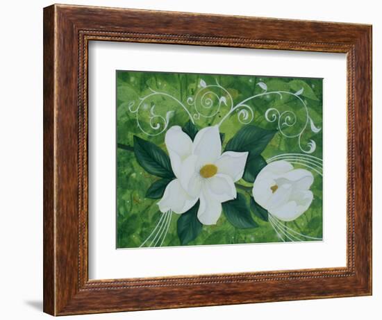 Mystical Magnolias I-Herb Dickinson-Framed Photographic Print