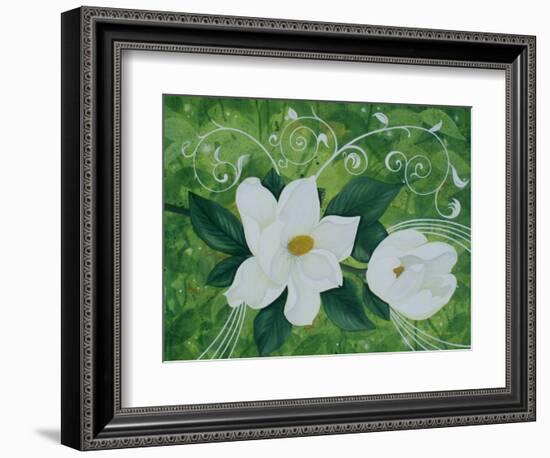 Mystical Magnolias I-Herb Dickinson-Framed Photographic Print