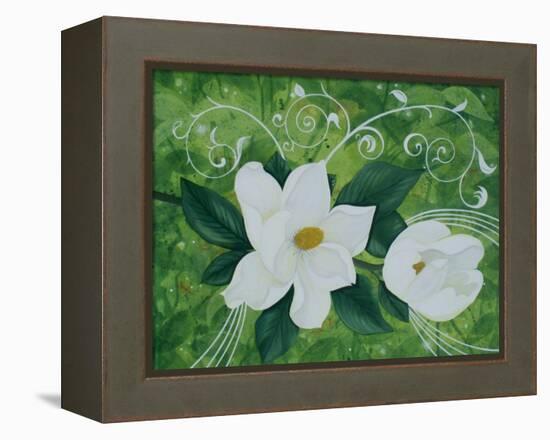 Mystical Magnolias I-Herb Dickinson-Framed Premier Image Canvas