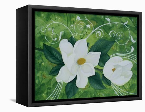 Mystical Magnolias I-Herb Dickinson-Framed Premier Image Canvas