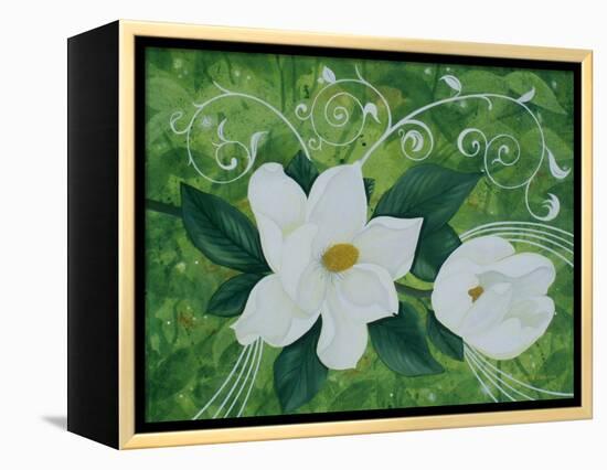 Mystical Magnolias I-Herb Dickinson-Framed Premier Image Canvas