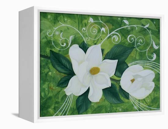 Mystical Magnolias I-Herb Dickinson-Framed Premier Image Canvas