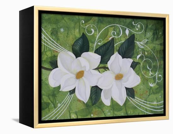 Mystical Magnolias II-Herb Dickinson-Framed Premier Image Canvas