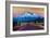 Mystical Mt Shasta White Mountain In Cascades Rang-Markus Bleichner-Framed Art Print