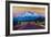 Mystical Mt Shasta White Mountain In Cascades Rang-Markus Bleichner-Framed Art Print